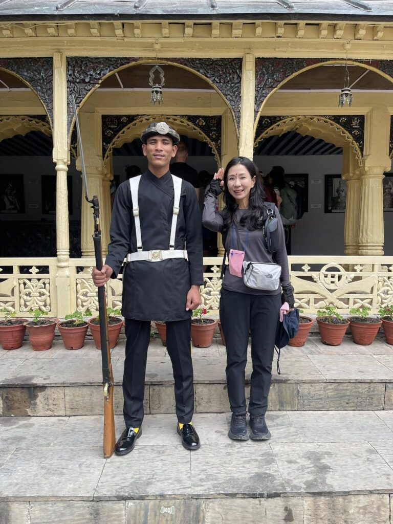 昔の衛兵さんなのだそう