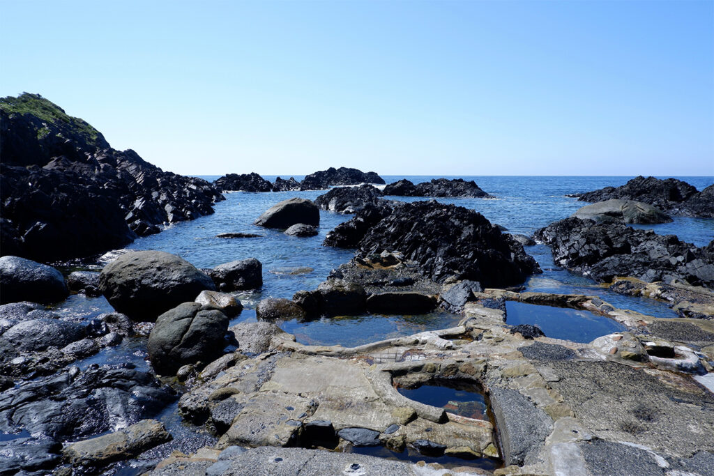 屋久島 海中温泉
